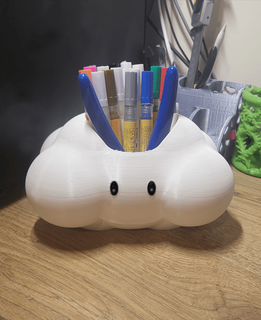 cachecol caneta organizando nuvem estranheza 3d print model - Mito3D