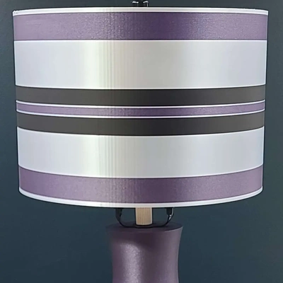 lampada ombra strisce design ams colorato 3d by creatori mescolare on grazie casa giardino arredamento lampade illuminazione 3d print model - Mito3D