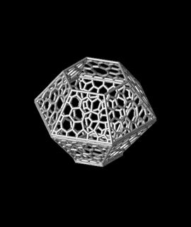 lampe ombre hexagone treillis 3d modèle drdflo 3d print model - Mito3D