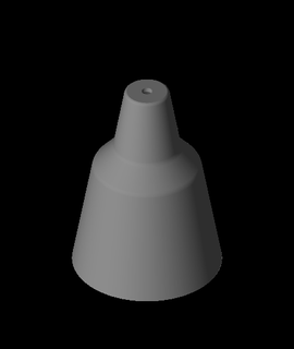 lamp simple e14obj bpositive 3d print model - Mito3D