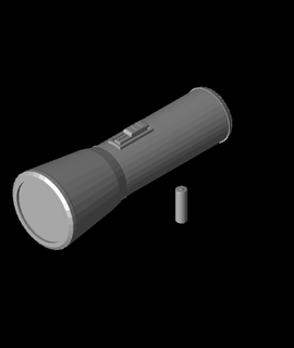 lanterne batterie 3d modèle ivg11papirus 3d print model - Mito3D