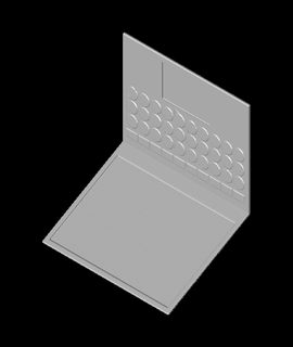 ordenador portátil Bosquejo reflexionar dispositivos 3d print model - Mito3D
