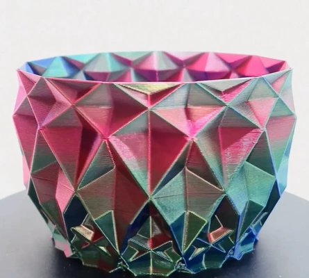 ampla facetas tigela vaso modo 3d by serra estampas on 3d print model - Mito3D