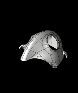 Maske Covid 3d Modell regnen danke 3d print model - Mito3D