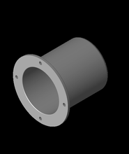 láser tubo cubierta carcasa funda bluff paquetes 3d modelo gracias 3d print model - Mito3D