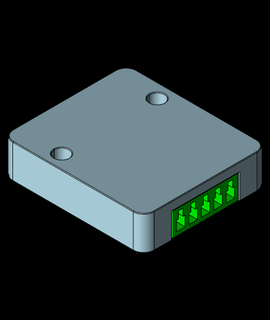 Laserdock cnc Laser Docking Bahnhof opt 3d Modell danke 3d print model - Mito3D