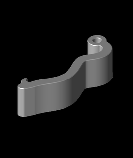 latch arm looserstl printcipl4 3d print model - Mito3D