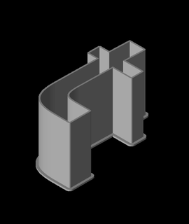 latin small letter nestable box v1 3d print model - Mito3D