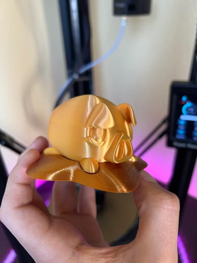 lechonk ventilador arte 3d by impressão imprensa on pokémon 3d print model - Mito3D