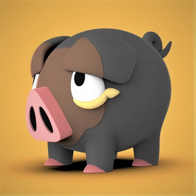 lechonk pok pazartesi 3d by chelscct chelseycreatethings teşekkürler domuz domuzcuk pokemon menekşe kırmızı gen 9 nesil şirin banka video oyunlar çocuklar 3d print model - Mito3D