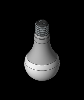 led bulb 3d model mihirmistry- thangs 3d print model - Mito3D
