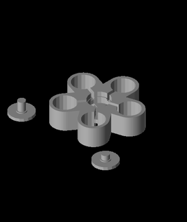 Led kıpır spinner 3d model chep teşekkürler 3d print model - Mito3D
