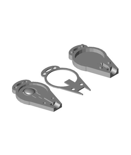 led miniature flashlight 3d model chep thangs 3D print model - Mito3D