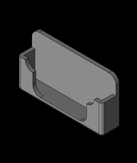 led remote holderstep sfinchjr75 3d print model - Mito3D