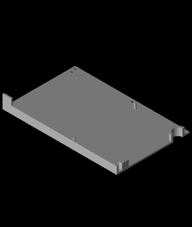 esquerda superfície Casestl 3d print model - Mito3D