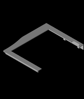 links Oberfläche casestl 3d print model - Mito3D