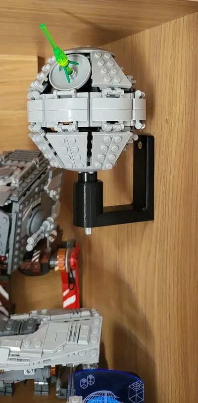 lego 40591 death star 2 wall mount - 3d by collynch on thangs 3d print model - Mito3D