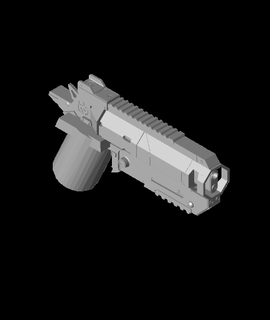 Lego apice leggende pistole 3d print model - Mito3D