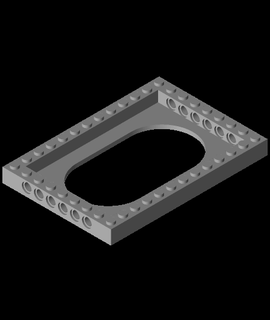 lego planche pain titulaire soutien 3d modèle 3d print model - Mito3D