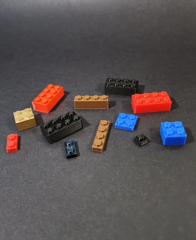 lego collection - bricks 3d by dr on thangs 3d print model - Mito3D