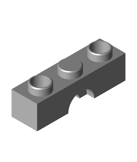 lego compatible voiture châssis carre 3D print model - Mito3D