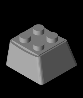 Lego klavye tuşu 3d model sstm800 teşekkürler 3d print model - Mito3D