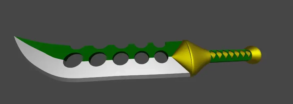 lego lostvayne meliodas 39 kılıç 3d by rhys baskı teşekkürler 3d print model - Mito3D