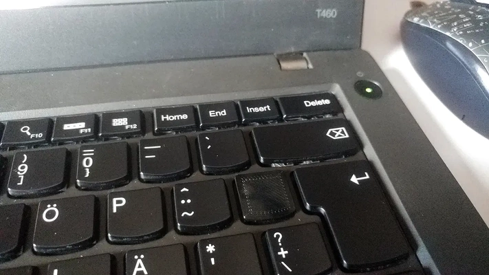lenovo thinkpad t460 keycap 3d by soffice on grazie 3d print model - Mito3D