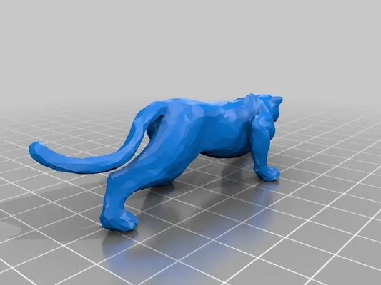 léopard 3d by minifabrikam 3d print model - Mito3D