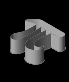 letter pi nestable box v1 ppac 3d print model - Mito3D