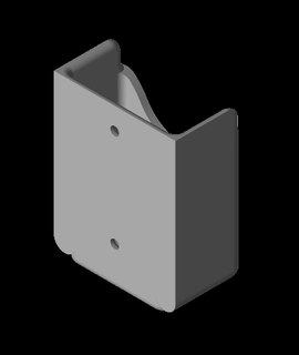 lg remote control wall dockstl 3d print model - Mito3D