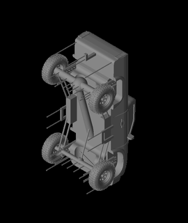 liftedchevywithsupportsobj 3d model thangs 3d print model - Mito3D