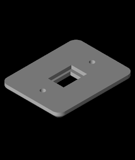 light plate kossel mini printer - led 3d model thangs 3d print model - Mito3D