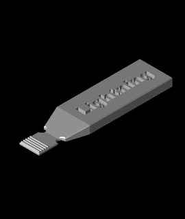 lightning port clearner iorippi 3d print model - Mito3D