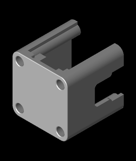 limit switch bracket linear rail mo 3d print model - Mito3D