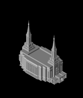 lindon Utah lds tempio bworth227 3d print model - Mito3D