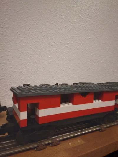lionel o scale gauge lego flatcar - 3d by chasr34 on thangs 3d print model - Mito3D