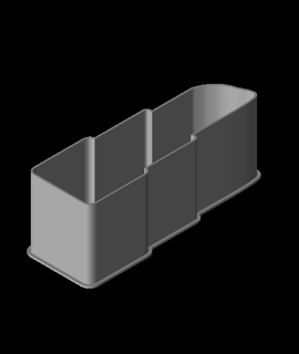 Lippenstift schält Box v1 ppac 3d print model - Mito3D