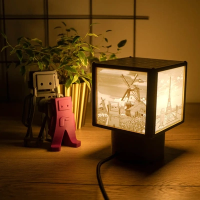lithophane lamp - 3d by formfutura on thangs 3d print model - Mito3D