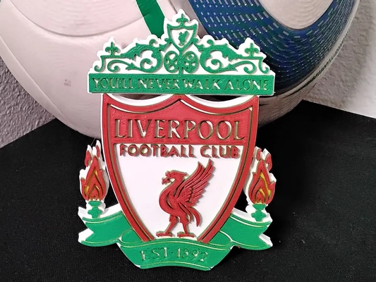 liverpool fc coaster or plaque - 3d by daddywazzy thecreator on thangs 3d print model - Mito3D