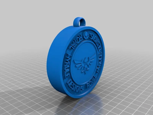 logo keychain royal hyrule designs - 3d by foxy fitz hamilton premier of united nations 2060 on thangs 3d print model - Mito3D