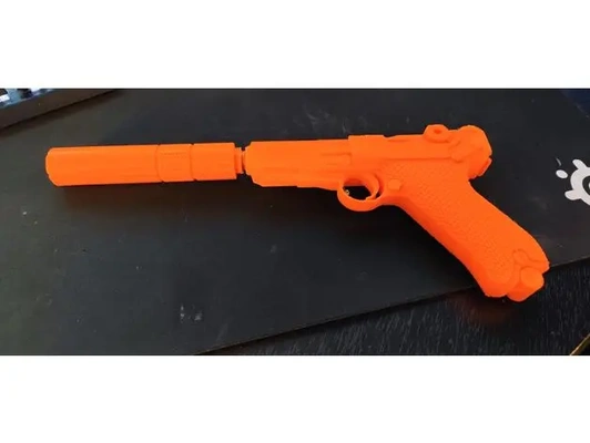 paresseux forger pistolet soutenir 3d by bencarl96 3d print model - Mito3D