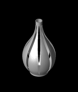 boucle trou vase 3d modèle 3dprintbunny 3d print model - Mito3D