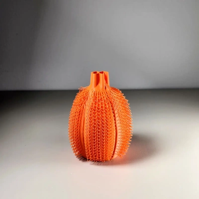 loopy pumpkin tall - 3d by printbunny on thangs 3d print model - Mito3D