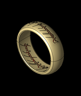 lord ring 3d model haktanyagmur thangs 3d print model - Mito3D