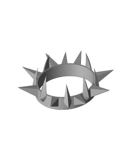 señor anillos dwarf king crown suave aficiones juegos 3D print model - Mito3D