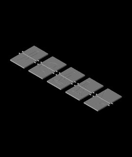 perdu split flap compteur thomash 3d print model - Mito3D