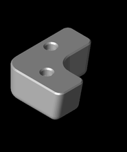 louqe ghost s1 feet 3d model sponge thangs 3d print model - Mito3D