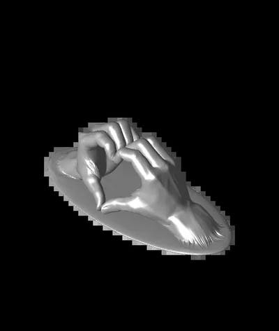 amore mani stl 3d by serifshadow on grazie 3d print model - Mito3D