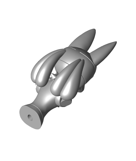 lucario Pokémon fracasso 3D print model - Mito3D